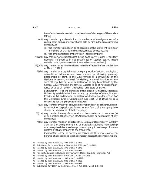 India - Income Tax Act 2010 - Saarc