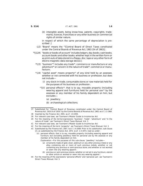 India - Income Tax Act 2010 - Saarc