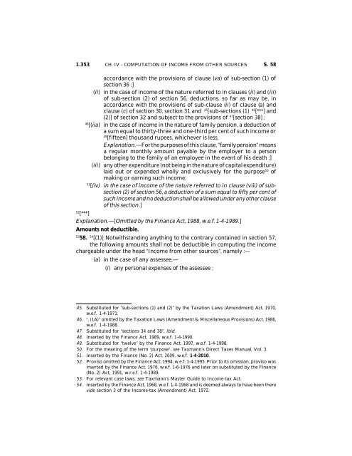 India - Income Tax Act 2010 - Saarc