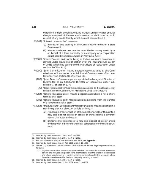 India - Income Tax Act 2010 - Saarc