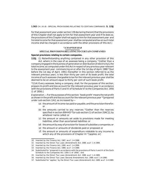 India - Income Tax Act 2010 - Saarc