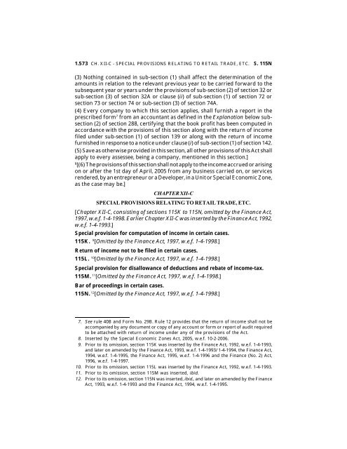 India - Income Tax Act 2010 - Saarc