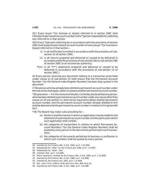 India - Income Tax Act 2010 - Saarc