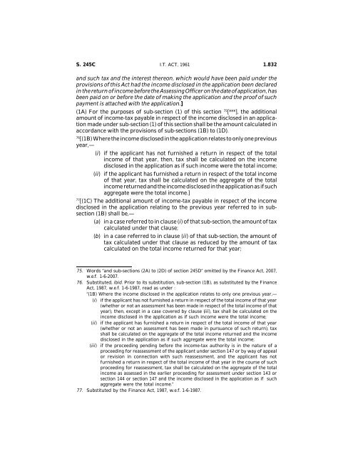 India - Income Tax Act 2010 - Saarc