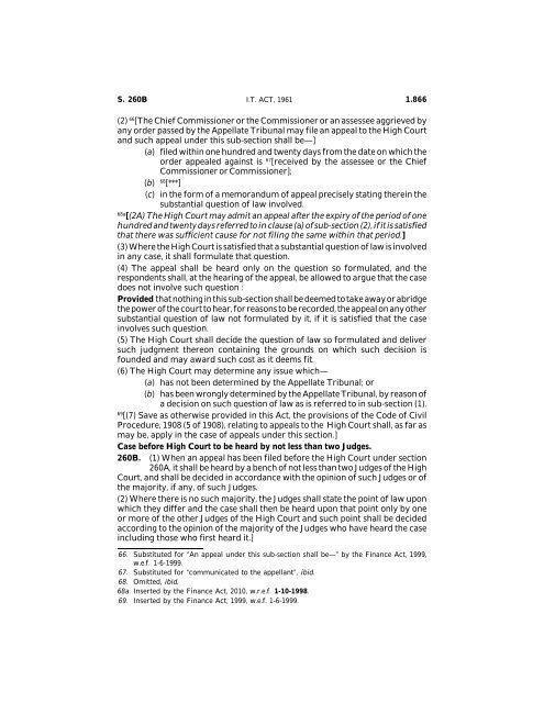 India - Income Tax Act 2010 - Saarc