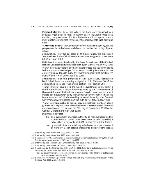 India - Income Tax Act 2010 - Saarc