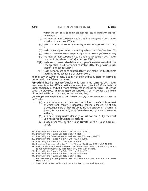 India - Income Tax Act 2010 - Saarc