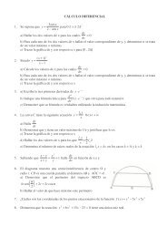 x x = − ≤ ≤ 3 2 cos sen para 0 x 2π dy dx dy dx ... - IES Jovellanos