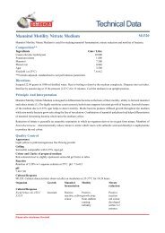 Mannitol Motility Nitrate Medium - HiMedia Laboratories