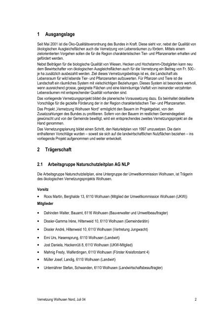 Bericht als pdf (34 Seiten) - Gemeinde Wolhusen
