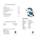 Unsere Mitgliedsbeiträge (jährlich) - SV Salamander Kornwestheim