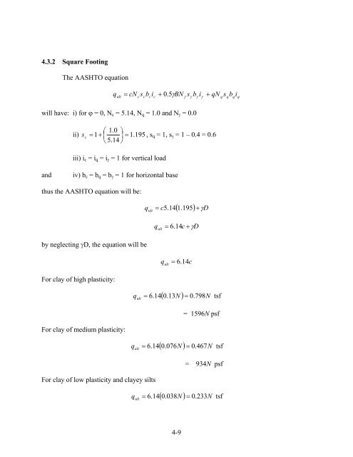 Updating Bearing Capacity – SPT Graphs - Maryland State Highway ...