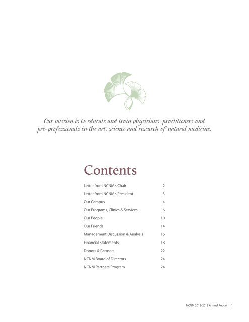 Download - National College of Naturopathic Medicine