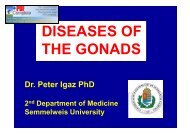 DISEASES OF THE GONADS