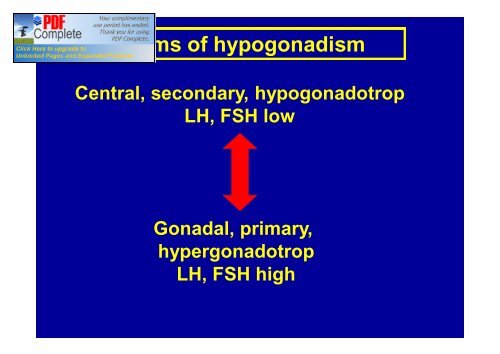 DISEASES OF THE GONADS