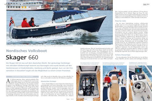 Nordisches Volksboot – Skipper Bericht lesen (pdf) - Skager 660