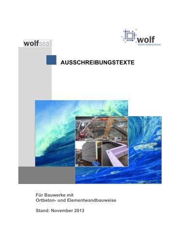 Formatierung für allgemeine Richtlinien - wolfseal.de