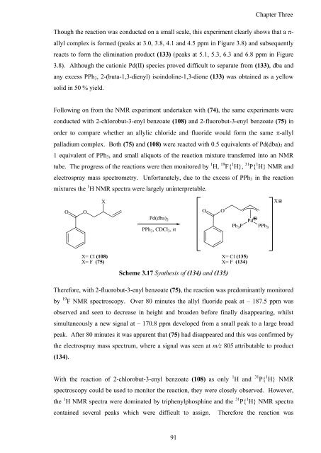 Synthesis and Comparison of the Reactivity of Allyl Fluorides and ...