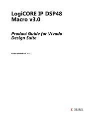 Xilinx PG148 LogiCORE IP DSP48 Macro v3.0, Product Guide