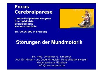 Störungen der Mundmotorik- als pdf-Datei - Oral-motorik.de