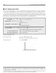 1.9.9 Plotting Lists of Data