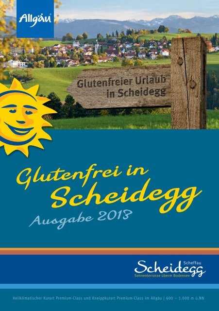 Glutenfreies Scheidegg 2013