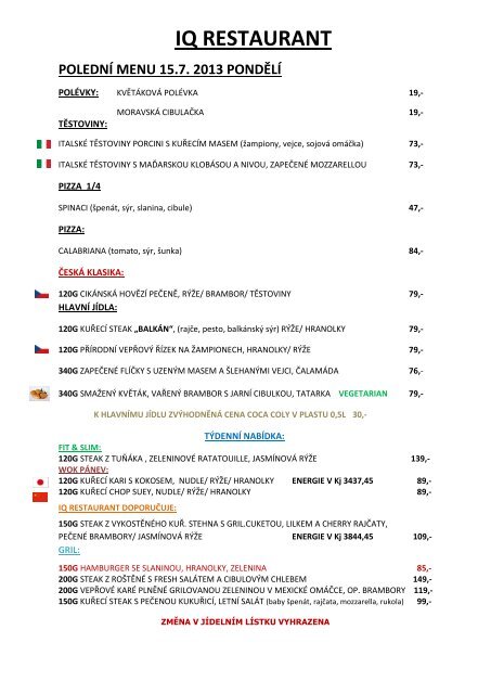 MENU 15.7. - 19.7.2013.pdf - IQ Restaurant
