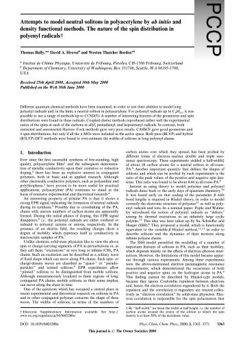 Attempts to model neutral solitons in polyacetylene by ab initio and ...