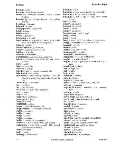 Turkmen-English Dictionary.pdf - CCHS Learning Commons