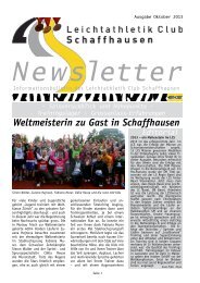 Saisonrückblick im Oktober-Newsletter - Leichtathletik Club ...