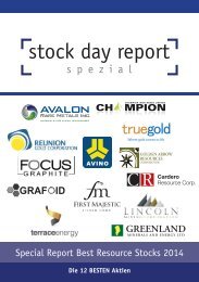 Das Stock Day Report Spezial - Avalon Rare Metals