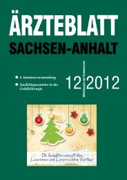 Als PDF-Datei herunterladen - Ärzteblatt Sachsen-Anhalt