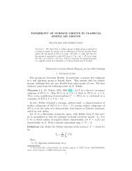 FLEXIBILITY OF SURFACE GROUPS IN CLASSICAL SIMPLE LIE ...