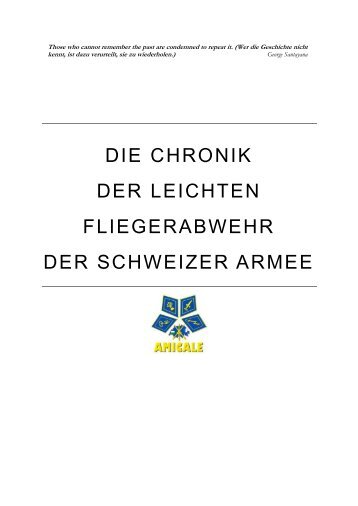 DIE CHRONIK DER LEICHTEN FLIEGERABWEHR ... - Amicale DCA L