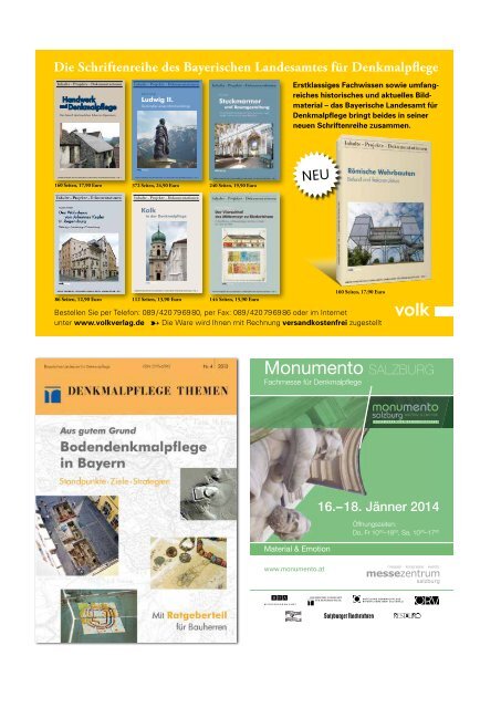 Denkmalpflege Informationen Nr. 156 (November 2013)