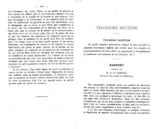 TROISIÈME SECTION