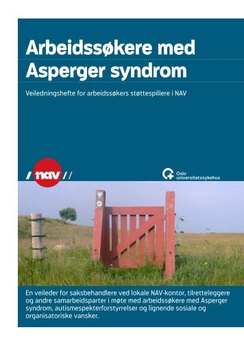 Veiledningshefte Arbeidssøkere med Asperger syndrom.pdf - Nav