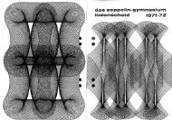 Jahrbuch 1971-1972 - Zeppelin-Gymnasium