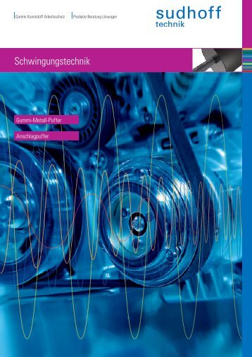 Katalog Schwingungstechnik (ca. 2 MB) - sudhoff technik GmbH