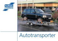 Mit geneigtem Heck - Transporte, Manfred Ruser