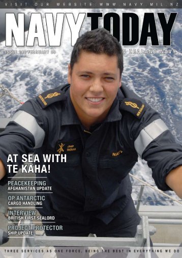 AT SEA WITH TE KAHA! - Royal New Zealand Navy