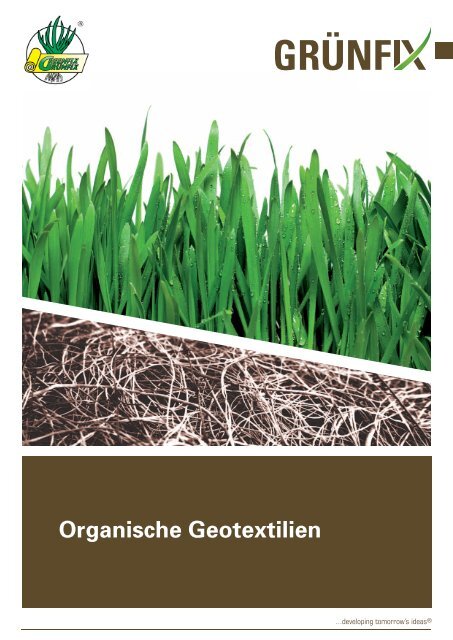 Organische Geotextilien von Grünfix (PDF 7MB) - RECULTEX ...