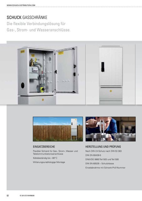 Katalog | DE | PDF - Schuck Group