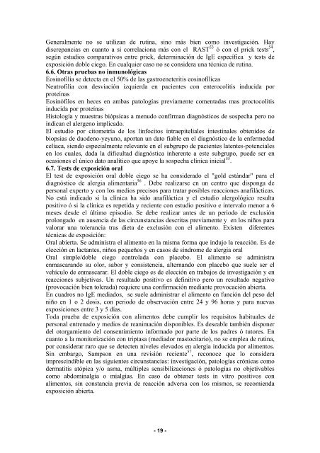 Alergia alimentaria y reacciones adversas a alimentos - Asociación ...