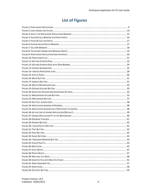 Participant Application for PC User Guide - AT&T