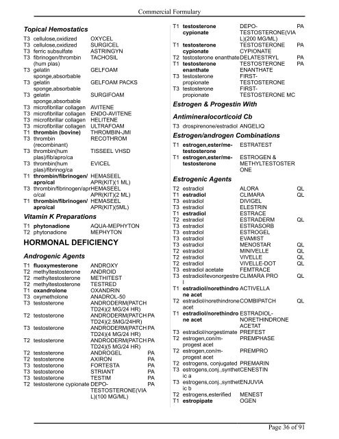 L.A. Care Covered Drug Formulary (pdf)