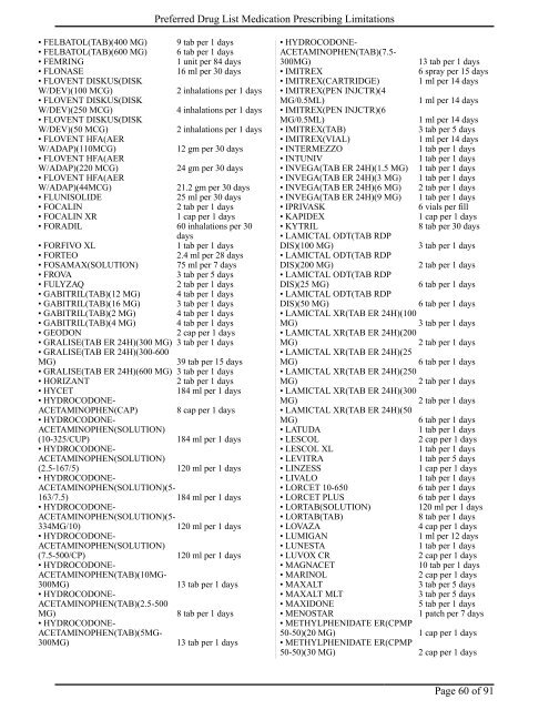 L.A. Care Covered Drug Formulary (pdf)