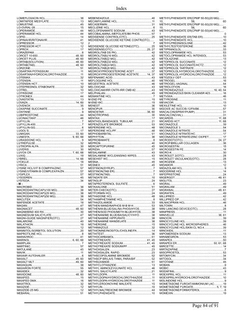 L.A. Care Covered Drug Formulary (pdf)