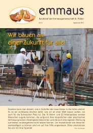 Rundbrief downloaden - Emmausgemeinschaft St. Pölten