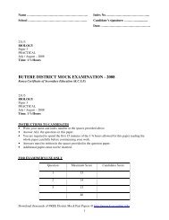 butere district mock examination - 2008 - kcse past papers | 2013 ...